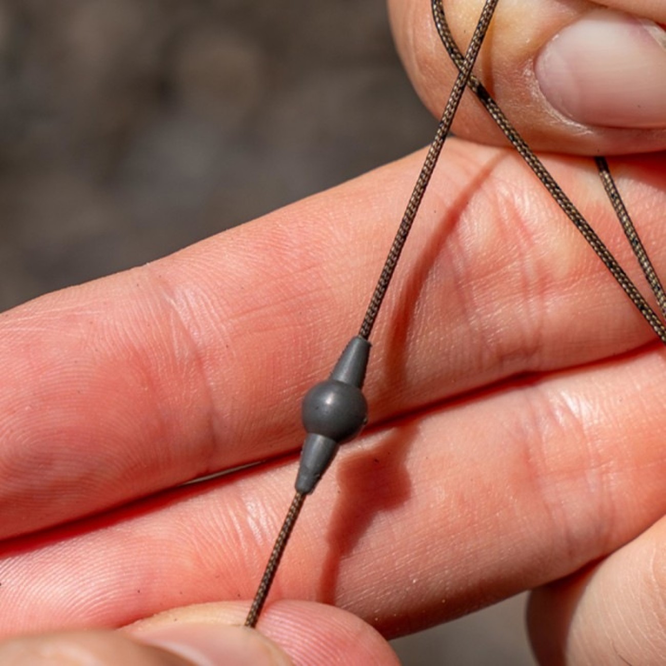 Волфрамово утежнение за монтаж хеликоптер-AVID CARP Outline Tungsten Naked Heli Beads 5бр