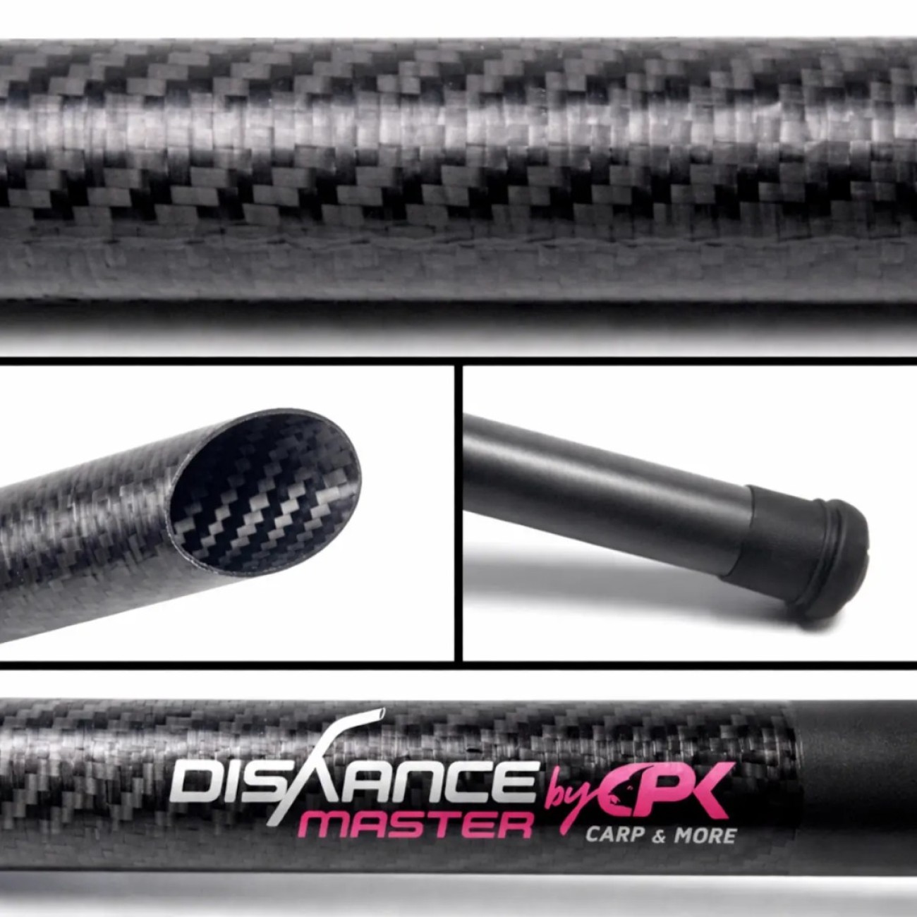 CPK Baston Carbon Cobra Distance Master 120cm, 24mm - Карбонова кобра за захранка 120см с неопренов калъф