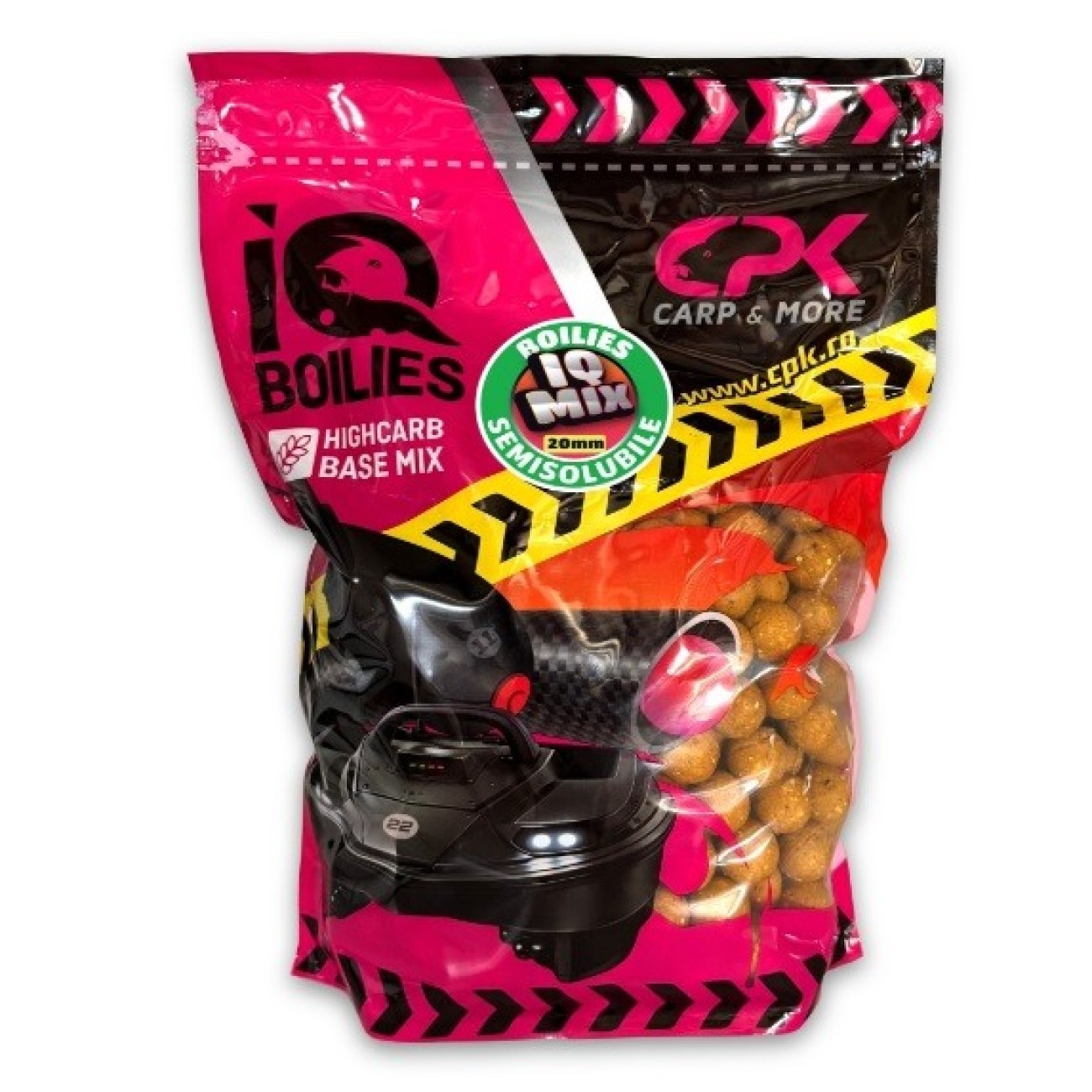 CPK IQ MIX Boilies 3kg 24mm - Полуразтворими протеинови топчета за шаран