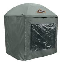 Риболовен чадър палатка BAT-Tackle Covered Shelter (1.70х1.70м, В:2.20м) - Закрит заден и преден панел