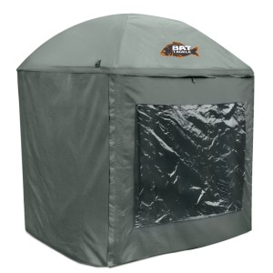 Риболовен чадър палатка BAT-Tackle Covered Shelter (1.70х1.70м, В:2.20м) - Закрит заден и преден панел