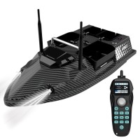 FlyTec V803 GPS Лодка за Захранка с 4 Бункера, GPS Навигация, Батерия 18000mAh и Обхват 500 м