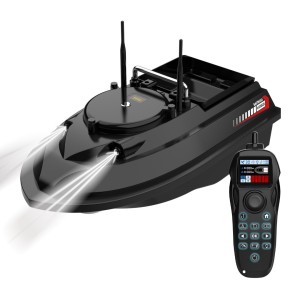 Лодка за захранка Flytec V066 200 GPS точки 12V Безчеткови мотори - Скорост 20 км/ч, Дистанция 1км. , 3 кг, 18000mAh батерия