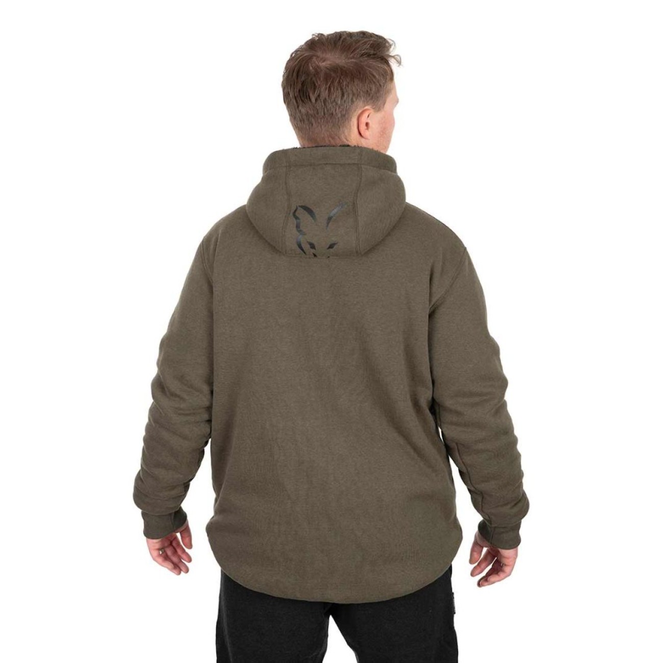 Зимен суичър Fox Sherpa Jacket Green & Black