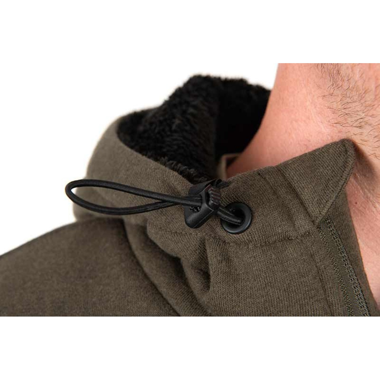 Зимен суичър Fox Sherpa Jacket Green & Black