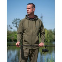 Суичър Fox Collection Zipped Hoody - Green