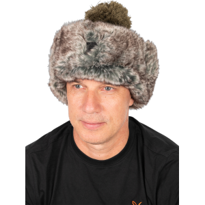 Зимна шапка с ушанки Fox Trapper Hat Green - зелена