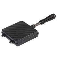 Къмпинг тостер за котлон Croque XL - Двустранен тиган за топли сандвичи и природа