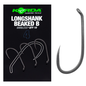Куки KORDA LongShank Beaked - Barbless