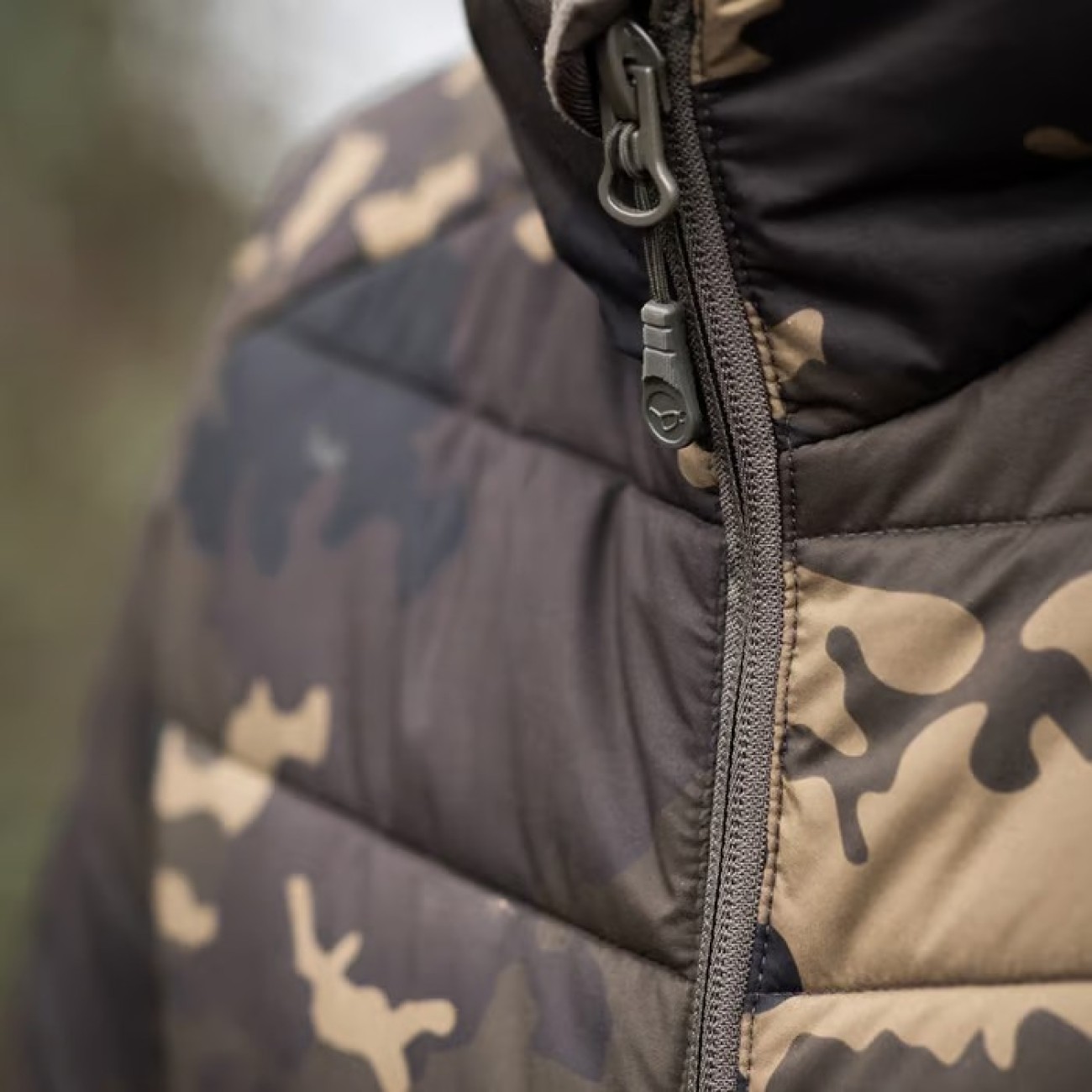 Korda Thermolite Puffer Jacket Dark Kamo - Зимно яке за риболов