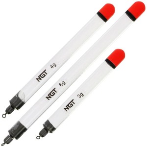 NGT 3 Pack Carp Waggler Floats - Комплект 3 ваглер плувки за шаран 9cm 3g, 11cm 4g и 13cm 6g