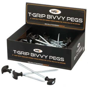 NGT Bivvy Peg 8" - Метално колче за палатка 20 см (1 бр.)