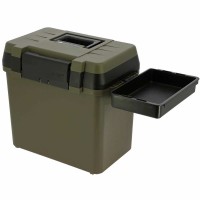 Риболовен куфар-стол със странична маса и презрамка NGT QuickFish Seat Box (38 x 23 x 37 cm)