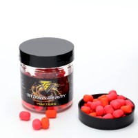 TS Fishing Wafters Dumbells 8mm Strawberry - Балансирана стръв за шаран и амур