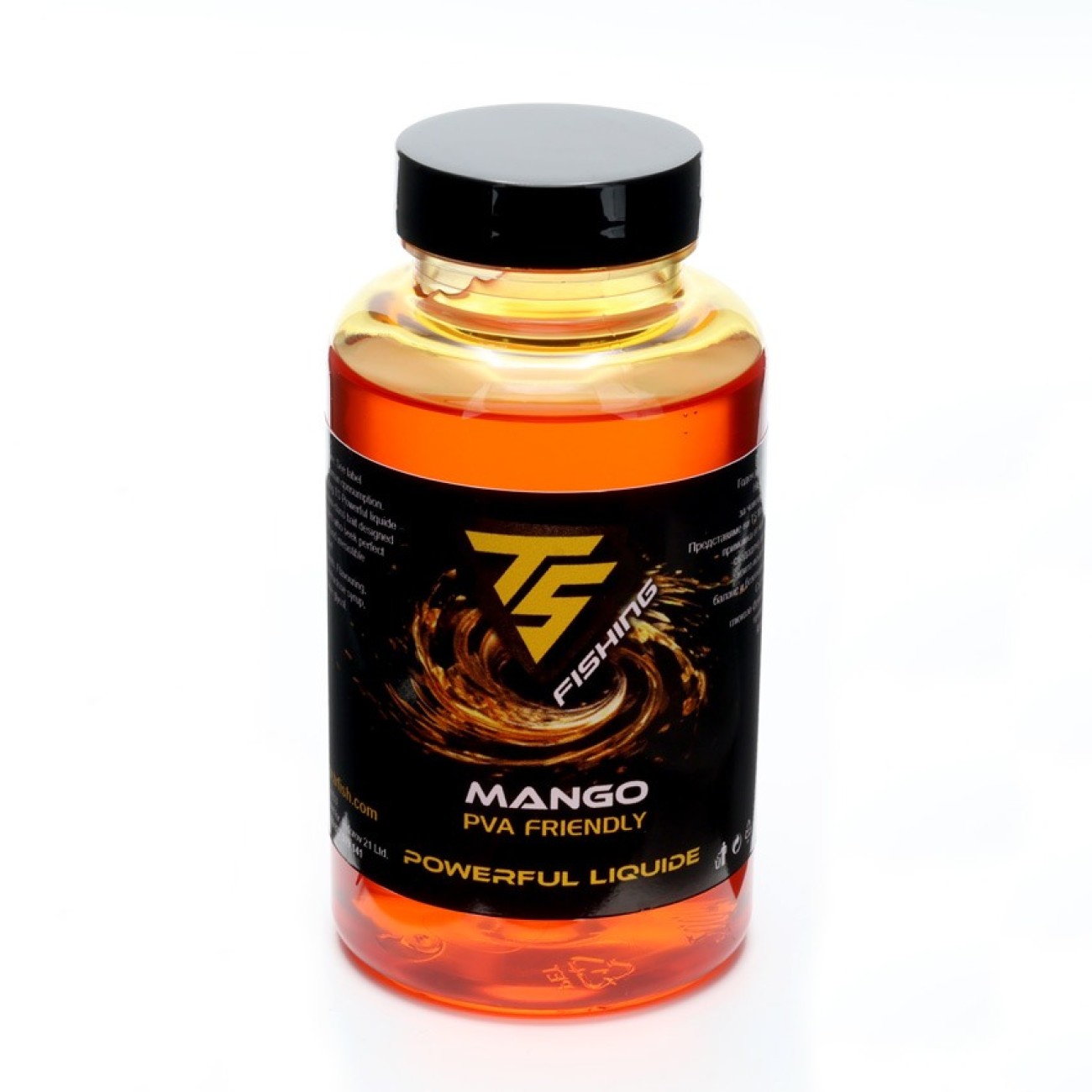 TS Fishing Powerful Liquide 250ml Mango - Течен Атрактор за Шарански Риболов