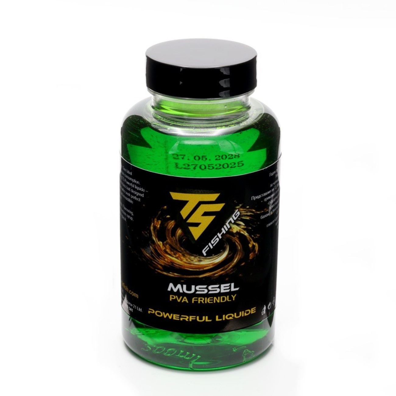 TS Fishing Powerful Liquide 250ml Mussel - Течен Атрактор за Шарански Риболов
