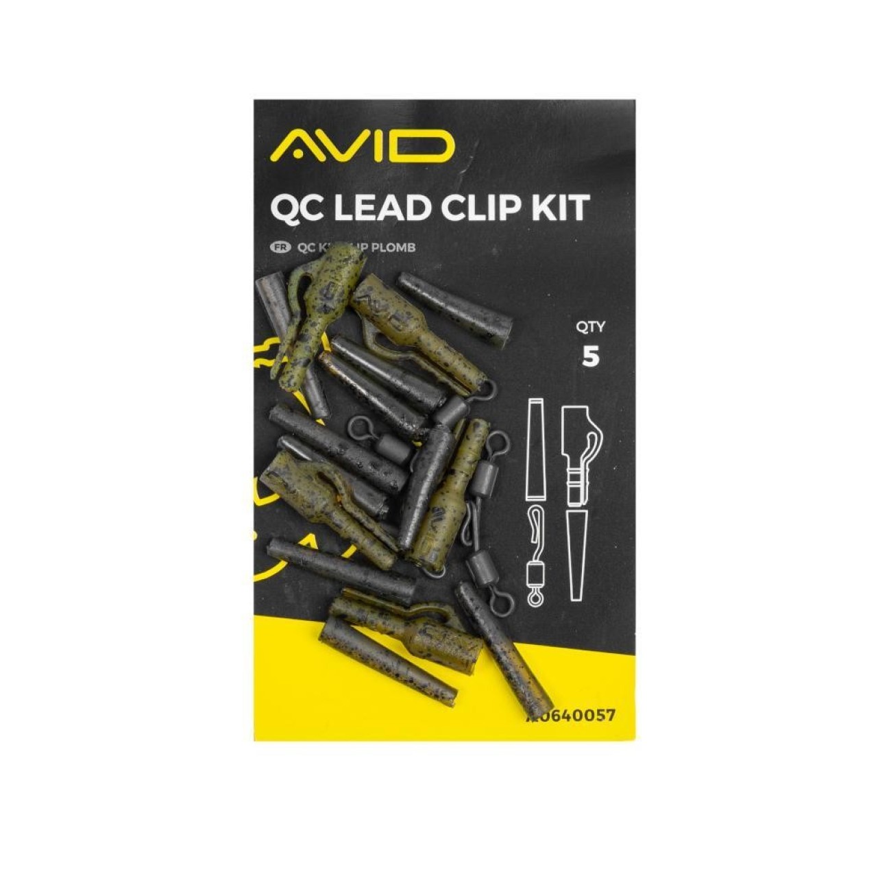 Монтаж Avid Carp QC LEAD CLIP KIT