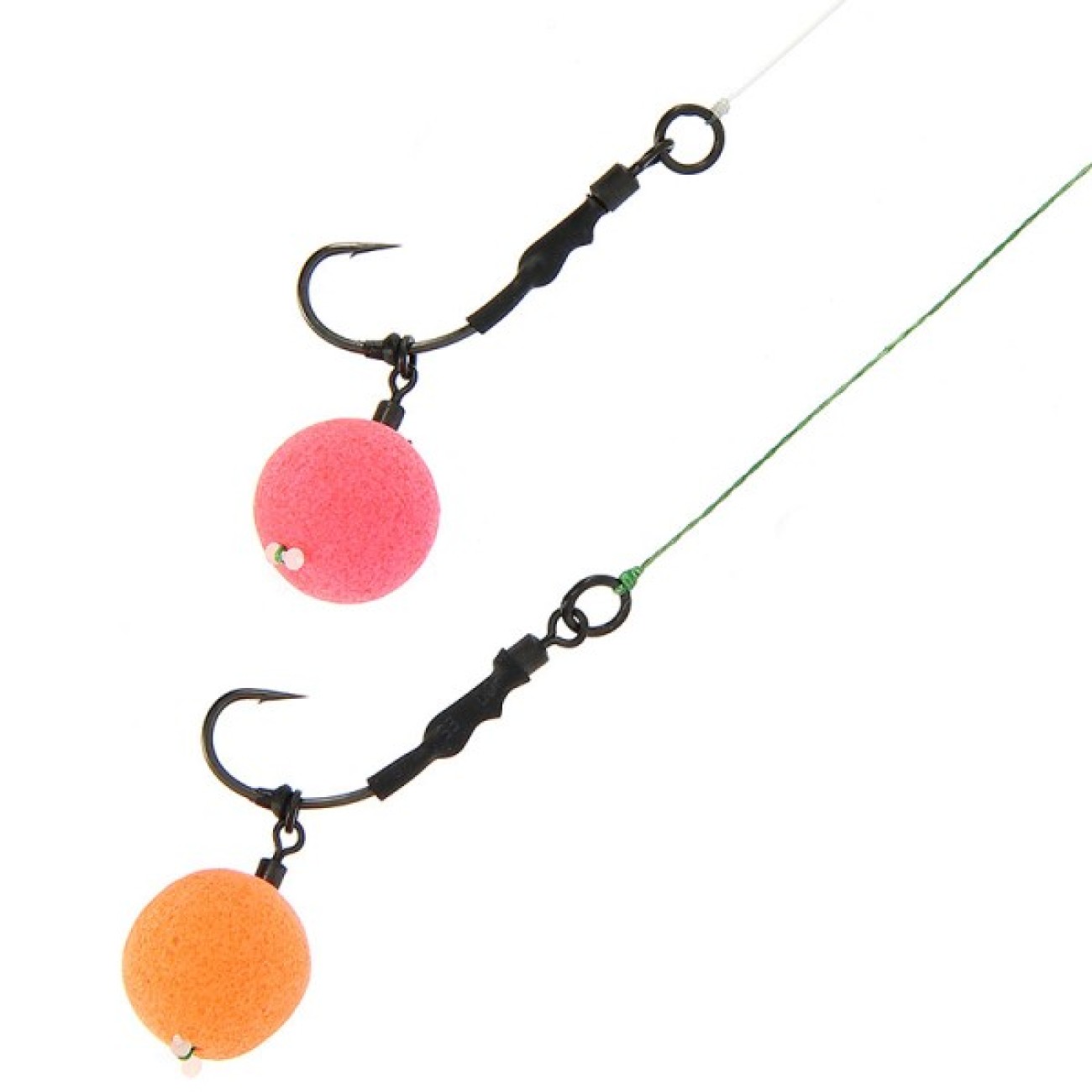 Готов монтаж рони риг NGT Ronnie Rig - 3 Pack Teflon Hooks