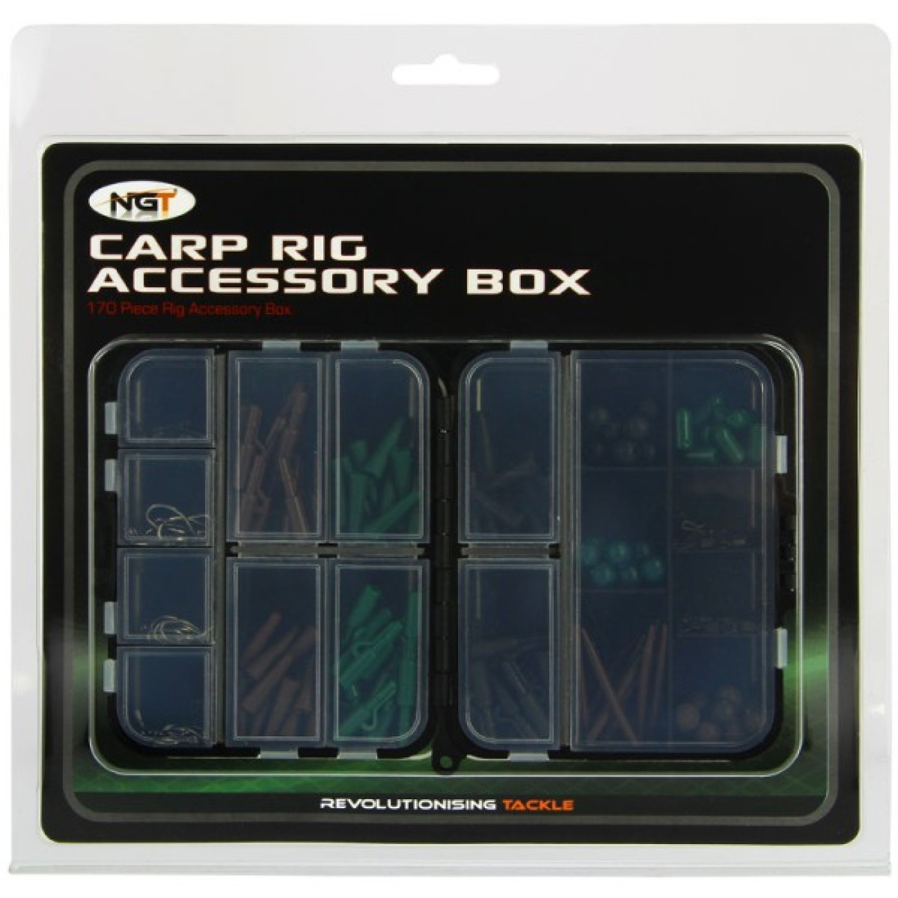 Комплект за шарански монтажи NGT Carp Kit in Box - 170pc