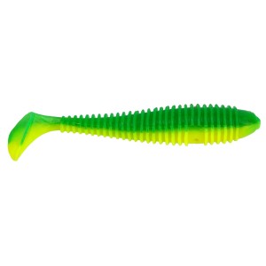 Силиконова примамка Gummifisch Canyonizer 9,5см - Green Yellow