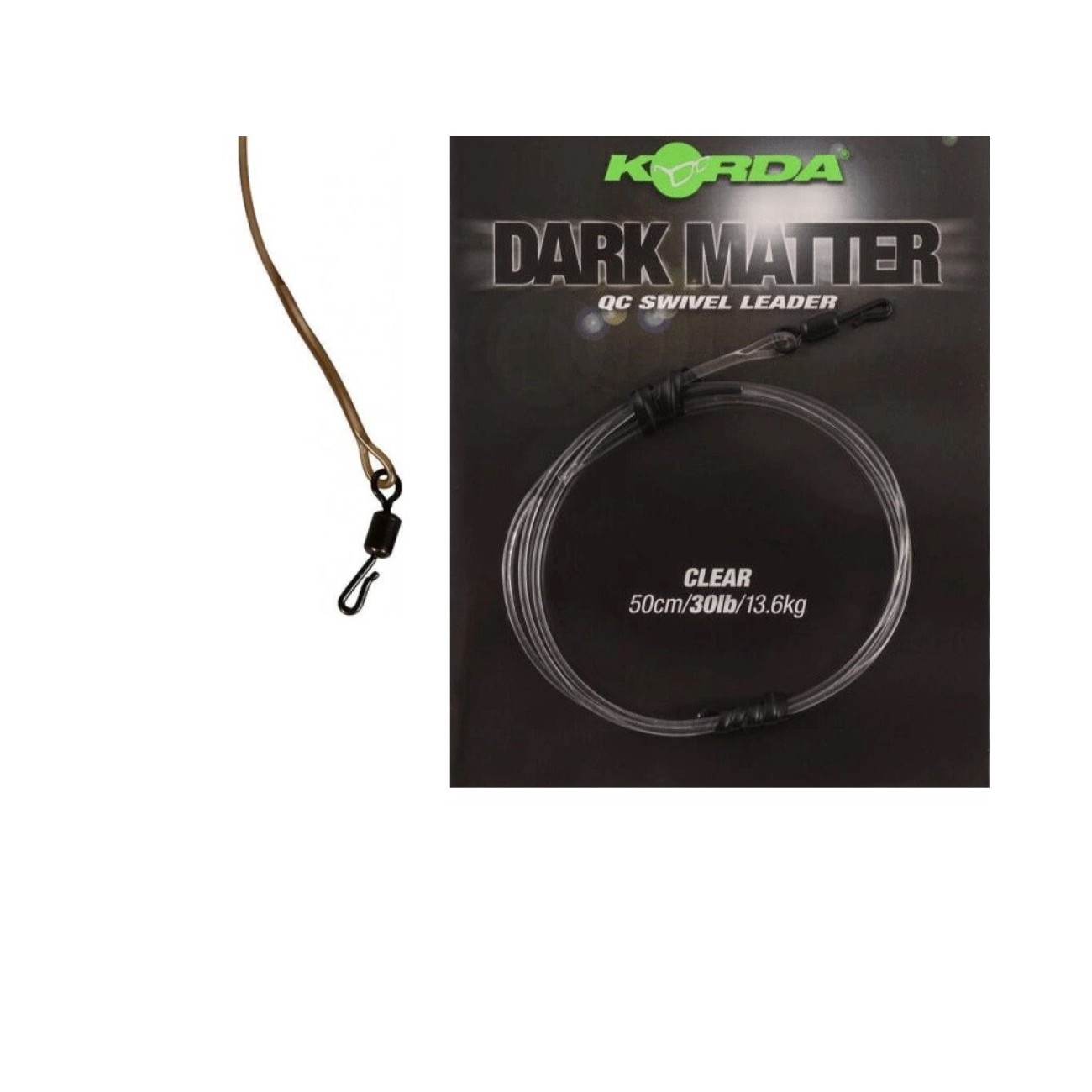 Монтаж Korda Dark Matter 50см QC Swivel Leaders