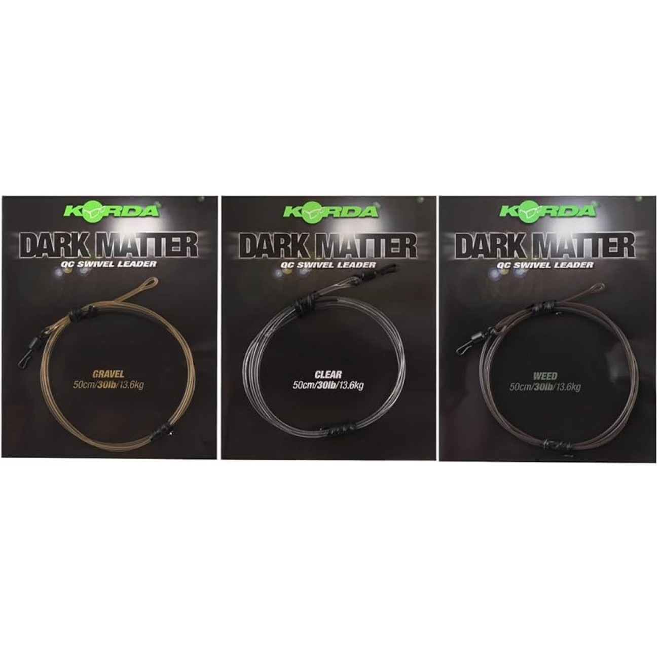 Монтаж Korda Dark Matter 50см QC Swivel Leaders