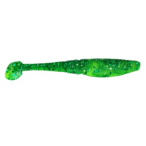 Силиконова примамка Gummifisch Paddel Pro Vibro 7,5см - Green Chartreuse