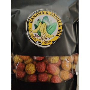 Протеинови топчета Banana & Vanilla MIX 20mm