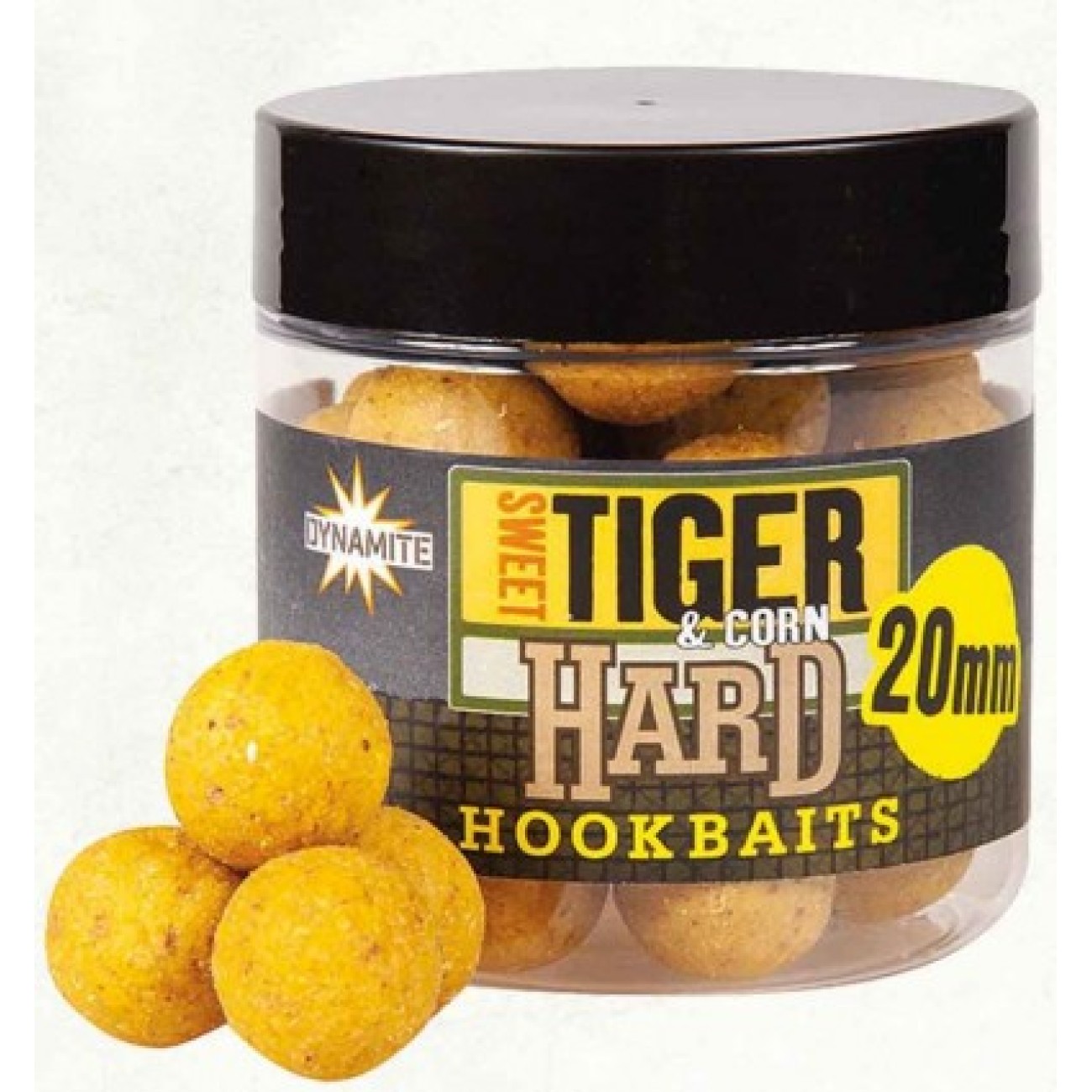 Топчета Dynamite Baits Hard Sweet Tiger & Corn 20мм