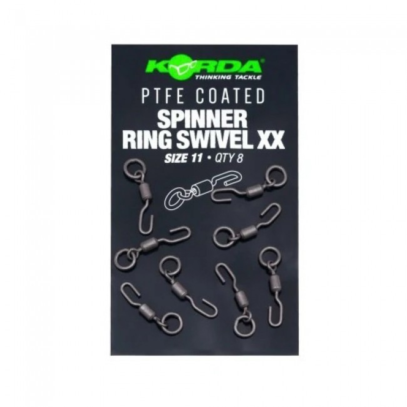 Вирбел за Ronnie rig KORDA PTFE Spinner Ring XX Size 11