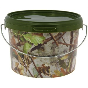 Кофа за риболов NGT Round Camo Bucket 3 Litre
