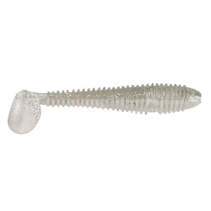 Силиконова примамка Gummifisch Canyonizer 9,5см - Clear Glitter Pearl