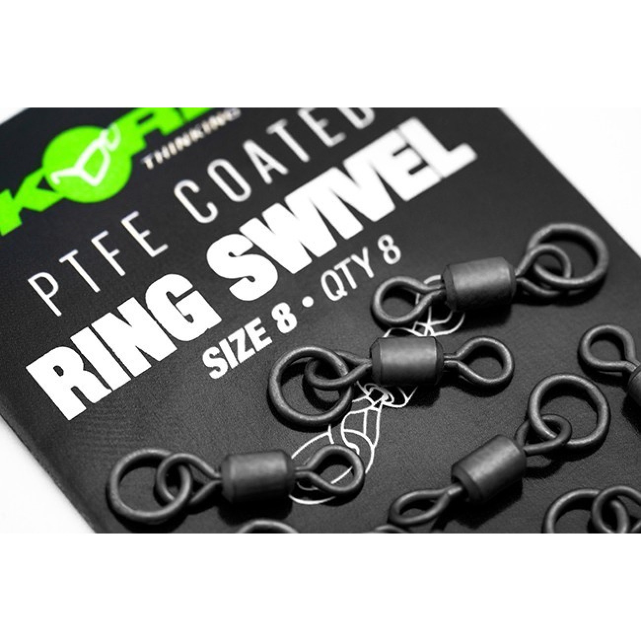 Вирбел Korda PTFE Ring Swivels Size 11