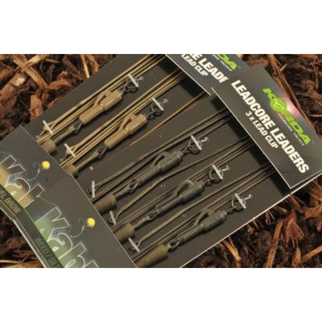 Готов монтаж Korda Leadcore Hybrid Lead Clip Leaders 3бр