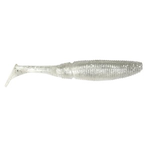 Силиконова примамка Gummifisch Paddel Pro Vibro 7,5см - Pearl Silver Glitter