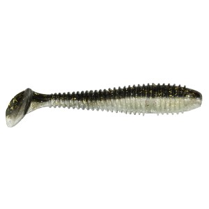 Силиконова примамка Gummifisch Canyonizer 9,5см - Black Silver Goild