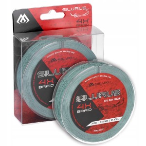 Плетено влакно за сом Mikado Silurus 4X