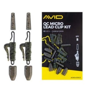 Комплект Avid Carp Outline QC Micro Lead Clip